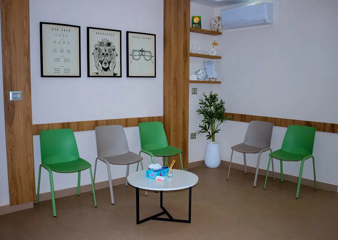 Espace intérieur du cabinet